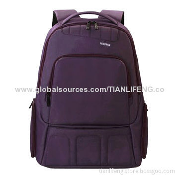 Laptop backpack for students or business